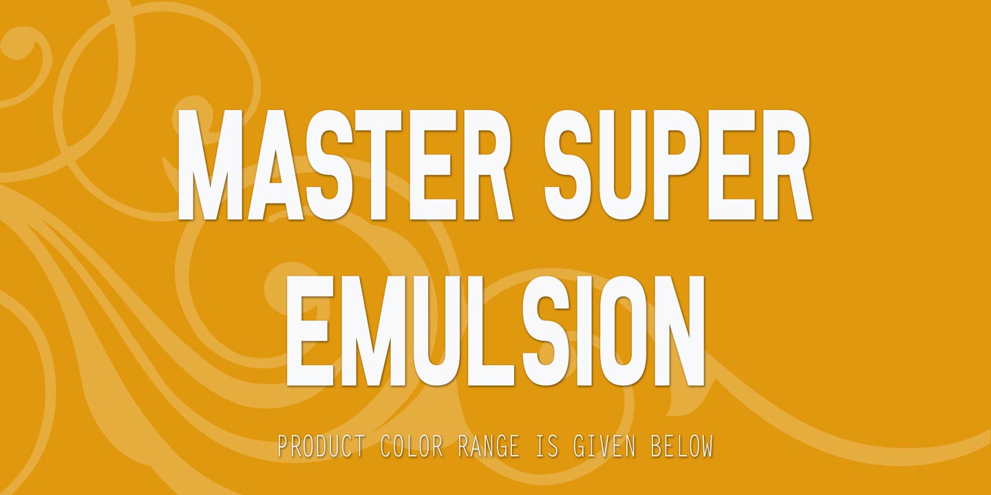 Master Super Emulsion