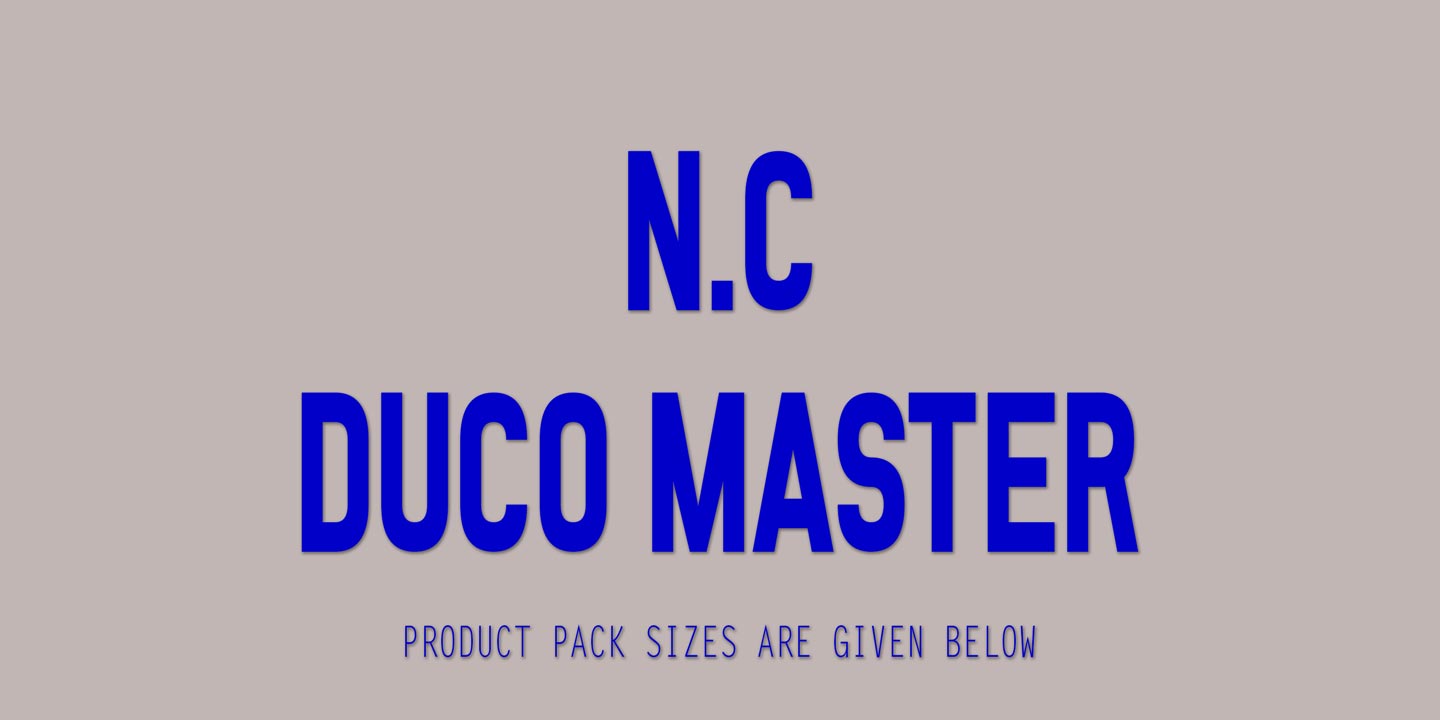  N.C Duco Master